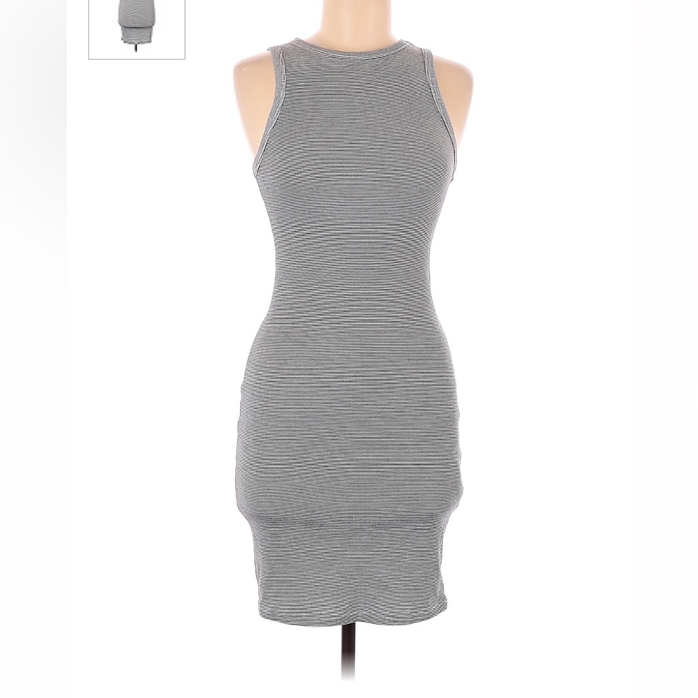 Midi Bodycon Black and White dress